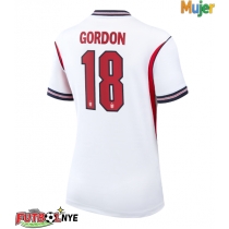 Camiseta Inglaterra Anthony Gordon #18 Primera Equipación para mujer Mundial 2026 manga corta